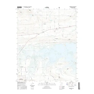 2016 Map of Summerfield, 2016 Print