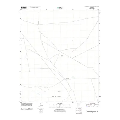 2010 Map of Summerford Mountain, 2010 Print