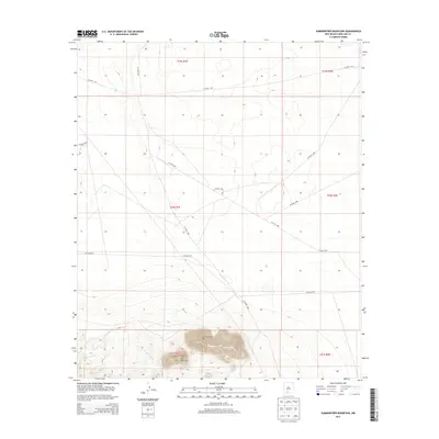 2013 Map of Summerford Mountain, 2013 Print