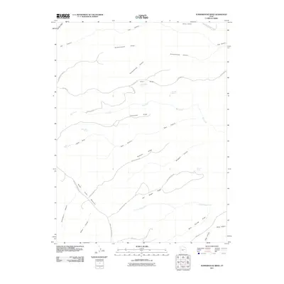 2011 Map of Summerhouse Ridge, 2011 Print