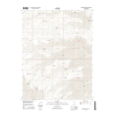 2014 Map of Summerhouse Ridge, 2014 Print