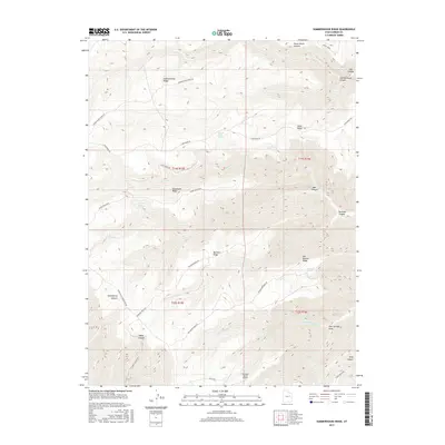 2017 Map of Summerhouse Ridge, 2017 Print