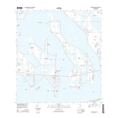 2015 Map of Summerland Key, 2015 Print
