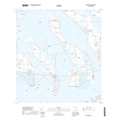 2018 Map of Summerland Key, 2018 Print
