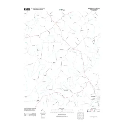 2013 Map of Summersville, 2013 Print