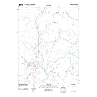 2010 Map of Summersville, 2010 Print