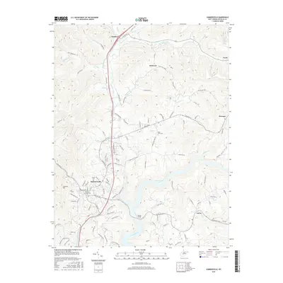 2016 Map of Summersville, 2016 Print