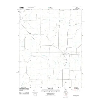 2011 Map of Summersville, 2011 Print