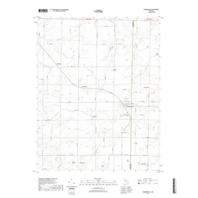 2017 Map of Summersville, 2017 Print
