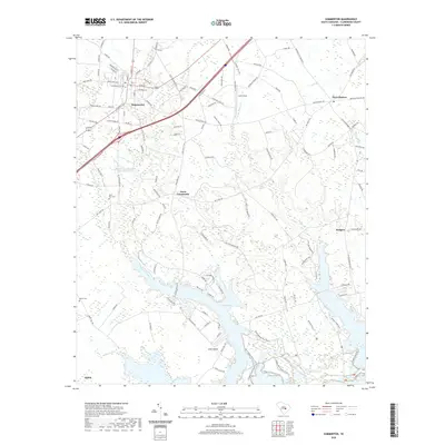 2020 Map of Summerton, 2020 Print