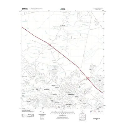 2011 Map of Summerville, 2011 Print