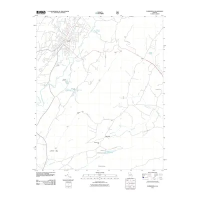 2011 Map of Summerville, 2011 Print