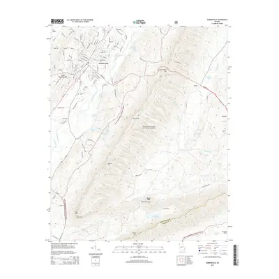 2014 Map of Summerville, 2014 Print
