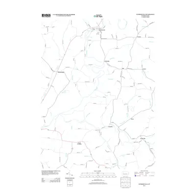 2013 Map of Summerville, 2013 Print
