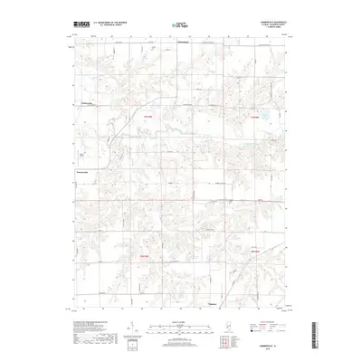 2018 Map of Summerville, 2018 Print