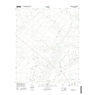 2017 Map of Summerville NW, 2017 Print