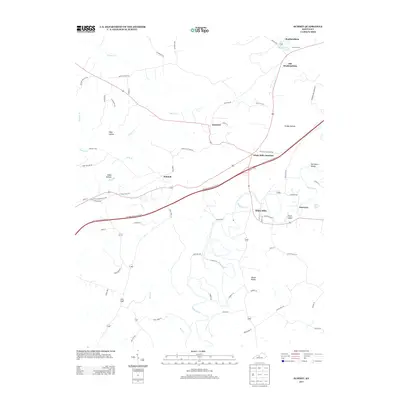 2013 Map of Summit, 2013 Print