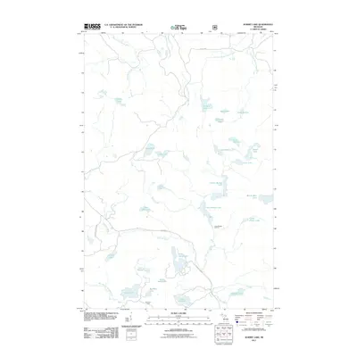 2011 Map of Summit Lake, 2011 Print