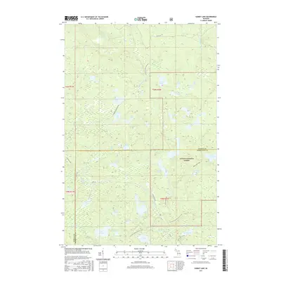 2017 Map of Summit Lake, 2017 Print