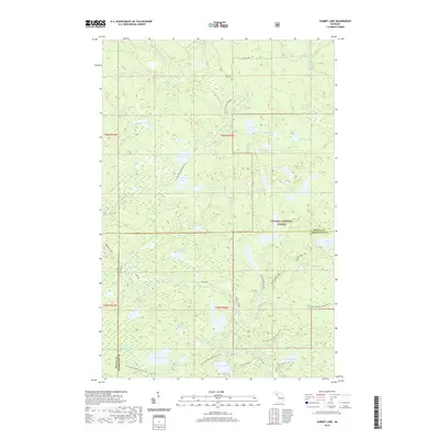 2019 Map of Summit Lake, 2019 Print