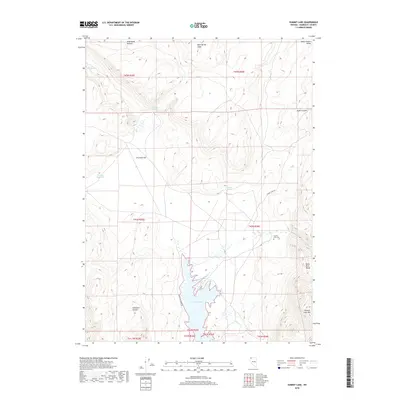 2018 Map of Summit Lake, 2018 Print