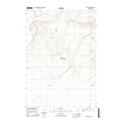 2015 Map of Summit Lake, 2015 Print
