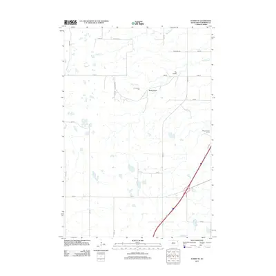 2012 Map of Summit NE, 2012 Print