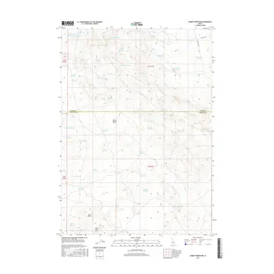 2017 Map of Summit Reservoir, 2017 Print