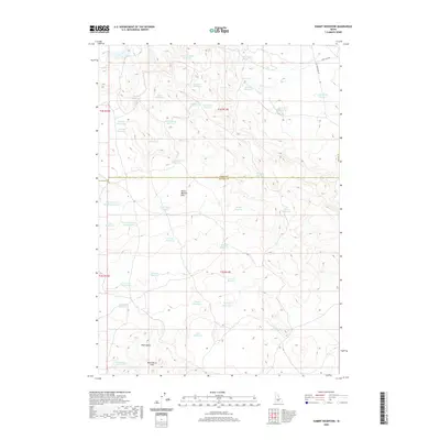 2020 Map of Summit Reservoir, 2020 Print