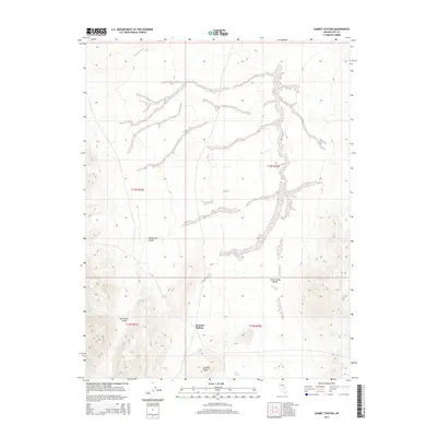 2014 Map of Summit Station, 2014 Print