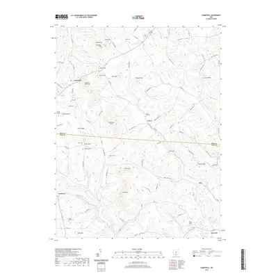 2019 Map of Summithill, 2019 Print