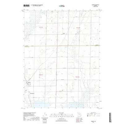2017 Map of Sumner, 2017 Print