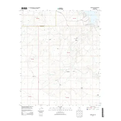 2013 Map of Sumner Dam, 2013 Print