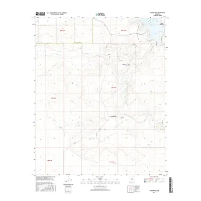 2017 Map of Sumner Dam, 2017 Print
