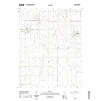 2021 Map of Sumner, 2021 Print