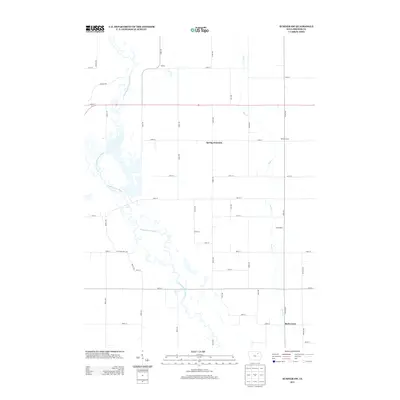 2013 Map of Sumner SW, 2013 Print