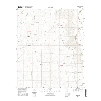 2014 Map of Sumpter, 2014 Print