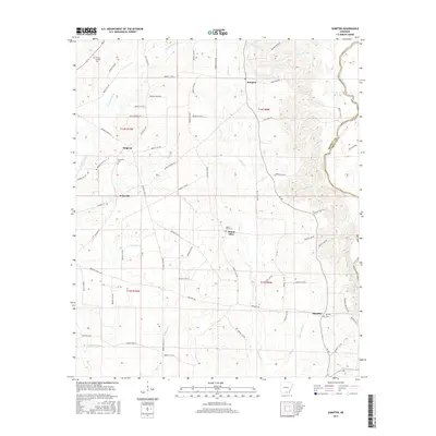 2017 Map of Sumpter, 2017 Print