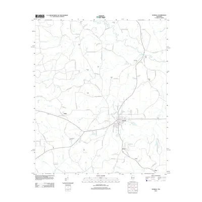 2012 Map of Sumrall, 2012 Print