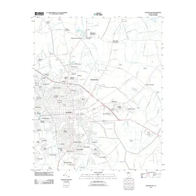 2011 Map of Sumter East, 2011 Print