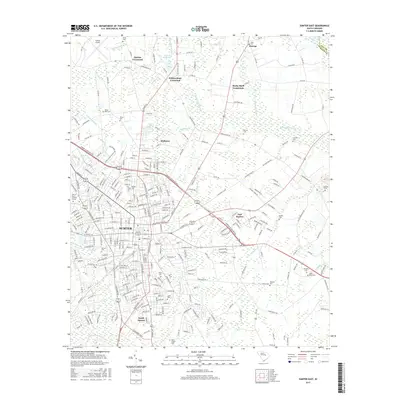 2017 Map of Sumter East, 2017 Print