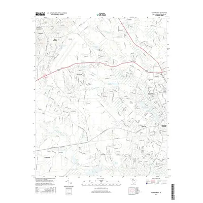 2017 Map of Sumter West, 2017 Print