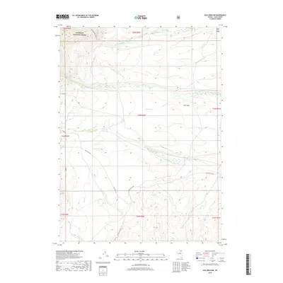 2018 Map of Sun Creek NW, 2018 Print