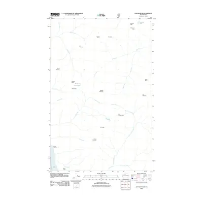 2011 Map of Sun Mountain, 2011 Print