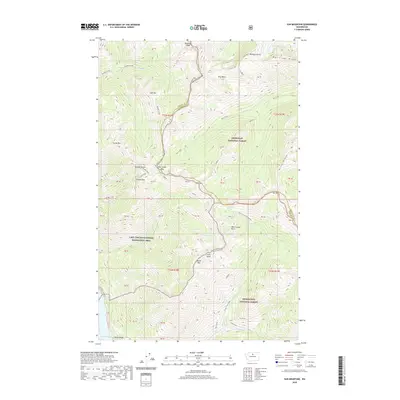 2020 Map of Sun Mountain, 2020 Print