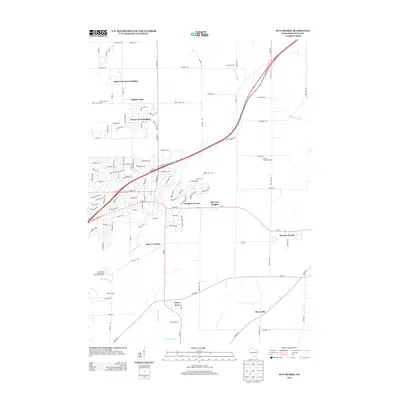 2013 Map of Sun Prairie, 2013 Print