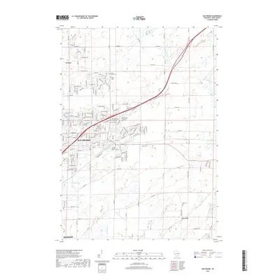 2018 Map of Sun Prairie, 2018 Print