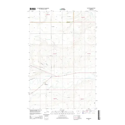 2014 Map of Sun River, 2014 Print