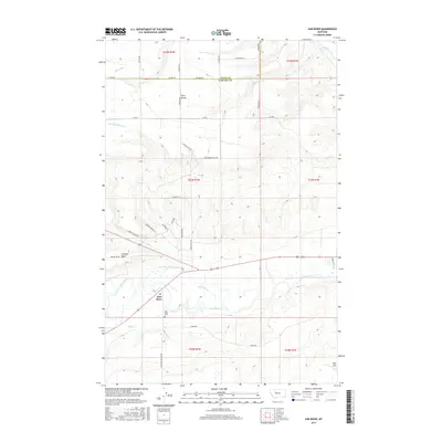 2017 Map of Sun River, 2017 Print