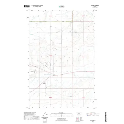 2020 Map of Sun River, 2020 Print